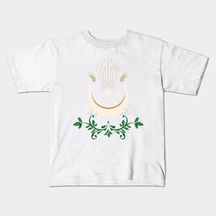 The Moon and Lady Nature Kids T-Shirt